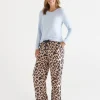 Animal Print Flannelette Pyjama Pant