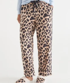 Animal Print Flannelette Pyjama Pant