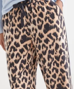 Animal Print Flannelette Pyjama Pant