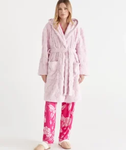 BCNA Floral Hooded Robe
