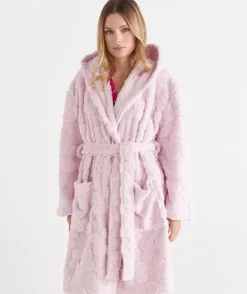 BCNA Floral Hooded Robe