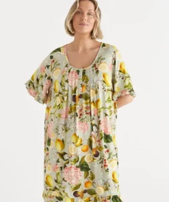 Blooming Floral Orchard Short Sleeve Nightie