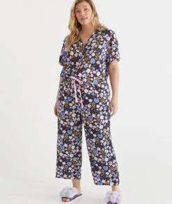 Blooming Florals Short Sleeve Novelty Pyjama Set