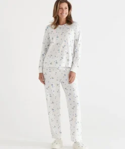 BLUEBERRY AUS COTTON PJ SET