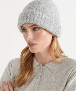 Boucle Knit Beanie