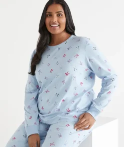 Bow Print Novelty Pyjama Set