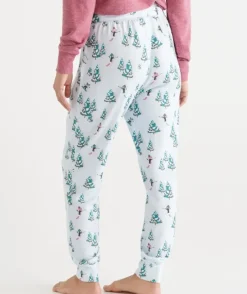Brushed Snow Novelty Pyjama Pant