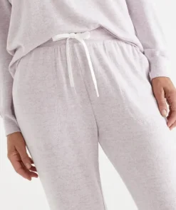 Brushed Wide Leg Pyjama Pant