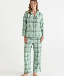 Check Flannelette Pyjama Set