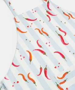 Chillies Print Apron