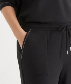 Contrast Stitch Culotte Pant