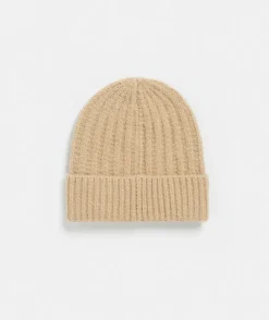 Cosy Rib Beanie - Cappuccino