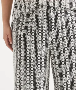 Crochet Straight Leg Pant