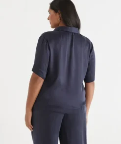 Cupro Short Sleeve Shirt