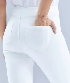 Denim Jegging - White