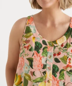Floral Botanical Orchard Sleeveless Nightie