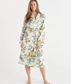 Floral Field Robe