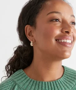 Gold Stud Earrings