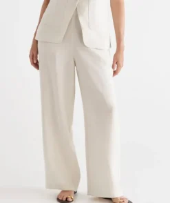 Linen Wide Leg Pant