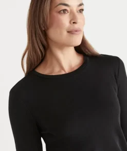 Long Sleeve Crew Neck Top
