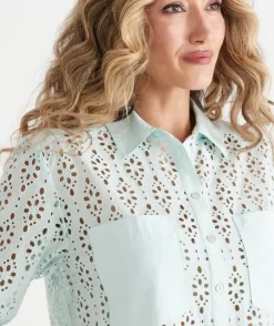 Long Sleeve Lace Shirt