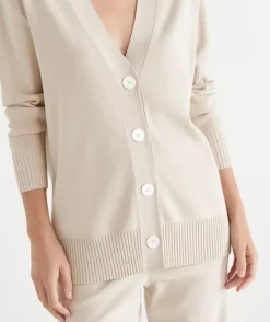 Milano V Neck Lounge Knit Cardigan