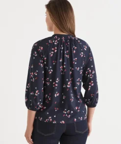 Modern Mini Floral Top