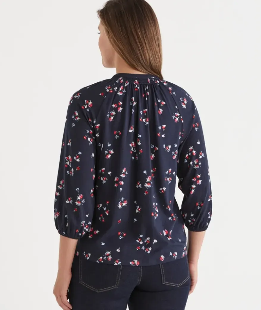 Modern Mini Floral Top