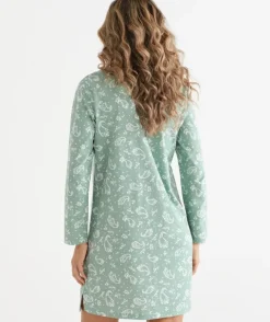 Paisley Long Sleeve Nightie