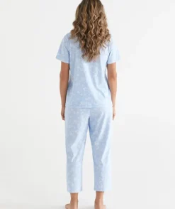 Paisley Short Sleeve Pyjama Set
