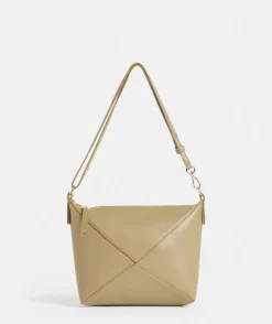 Panelled Shoulder Bag
