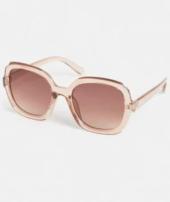 Parla Blush Oversized Sunglasses