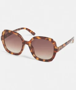 Parla Dark Tort Oversized Sunglasses