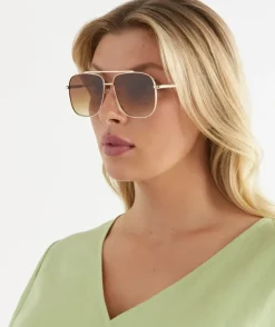 Preston Gold Sunglasses