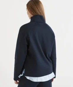 Quarter Zip Jumper - Midnight