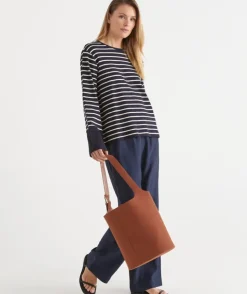 Relaxed Crinkle Wide Leg Pant