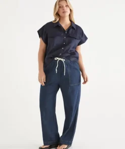 Relaxed Denim Pant