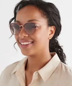 Riga Oversized Sunglasses - Blush