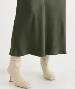 Slip Midi Skirt