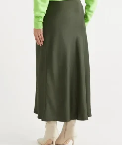 Slip Midi Skirt