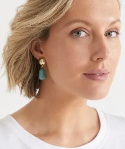 Stud Drop Tier Earring
