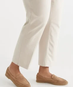 Tailored Stretch Tapered Pant - Natural Marle