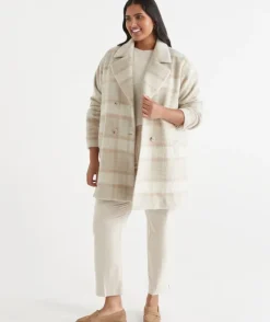 Tailored Stretch Tapered Pant - Natural Marle
