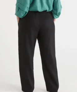 Tie Waist Wide Leg Pant
