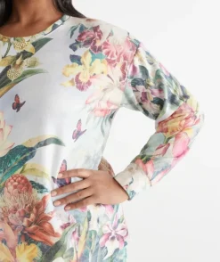 Tropical Paradise Brushed Pyjama Top