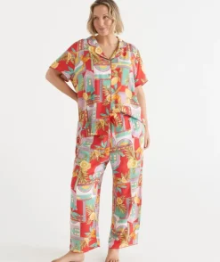 Tropical Sunset Novelty Pyjama Set