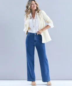 Wide Leg Jean - Dark Wash
