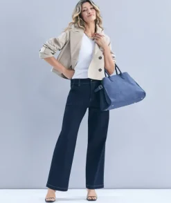 Wide Leg Jean - Rinse Wash