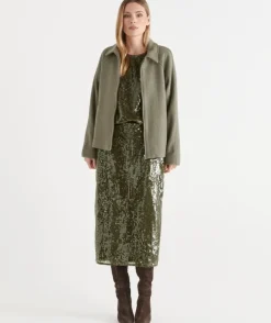 Zip Front Collared Jacket